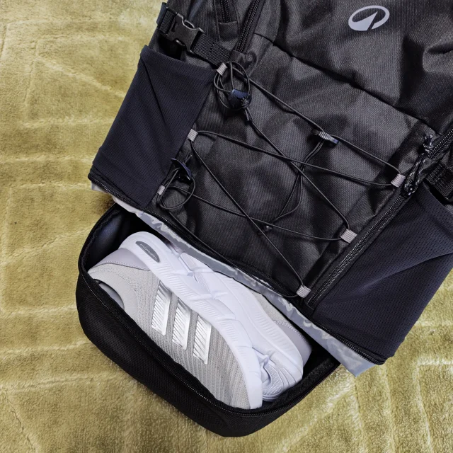 quechua arpenaz 500 30l 収納例 レディススニーカー